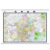 北京全图(郊区县版) 北京地图挂图北京市地图2米X1.5米挂图 大幅面行政地名标注 交通道路