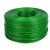 京势 钢丝绳 pvc涂塑晾衣绳绿皮包塑钢丝绳 10毫米（30公斤约145米）（1卷）