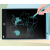 品怡液晶手写板儿童画板磁性LCD电子写字板学生玩具小黑板涂鸦绘画板 b【单色】小8.5英寸-颜色随机