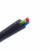起帆电线电缆 YJVR3*1平方国标电力电缆 绝缘护套软电缆 1米 黑色 100米起售