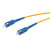利合光电（LHG）光纤跳线SC-SC单模万兆单芯光纤线缆跳纤3.0尾纤监控光跳线  10米