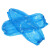 易美丽诺 LC0135  一次性套袖护袖 防水防油袖套加厚PE塑料袖套   蓝色(100只)