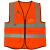 星工（XINGGONG） 防静电反光背心 工厂加油站安全衣 均码  橘红色 
