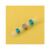 盛富永 防水免压焊锡环热缩管透明接线端子电线套管 红色 0.5-1平方(50个)