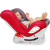 贝蒂乐（happybe） 儿童汽车安全座椅可坐可躺0-4周岁 可躺正反双向安装ISOFIX带选 红色