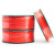 伊莱科气动软管耐油耐压PU气管空压机适用机械制造自动化设备用软管 红色10*6.5mm/100M 整卷 ET700210