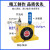 空气涡轮震动器振荡锤工业下料气动振动器GT-08/10/13/25/48/60 黄色进口轴承色GT36送气管