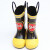 雨鞋卡通可爱儿童雨鞋柔软男童女童雨靴雨鞋小孩 消防员 25(内长约17cm)