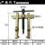 切割机轴承齿轮拆卸电动维修工具拉马二爪多功能拔轮器两爪型吊猴 二爪拉马【3寸】