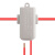 威锐嘉 T型分线器1-16平方大功率快速连接器三通分支线夹 一分二接线端子 T型分二1-6平方电镀款 