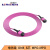 乐威达 光纤跳线 MPO-MPO 多模12芯 紫色 1m LWD-12MPO-M401