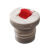 哈尔斯保温杯配件盖子水壶瓶盖内塞配件保温壶防漏开关水杯盖 1号白红翻盖口径4.8厘米