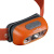 神火 HL05 感应头灯强光充电 定做 防水头戴式手电筒LED夜钓鱼灯 橙色 1套