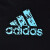阿迪达斯（Adidas）男装男子套装 新款休闲卫衣长裤收腿裤运动套装 大Logo-黑/蓝+收腿裤 M