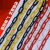 佩豪 停车桩塑料链子塑料警示链条 红白塑料链条路锥链条 隔离黑色链条  黑黄色链条一根（送2个S勾）