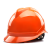 伟光安全帽工地建筑施工领导监理国家电网ABS电力V型安全头盔 【橘色】V型 一指键式调节