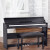 曼尔乐器 88键电钢琴 蓝牙智能电子钢琴 标准力度配重触感试钢琴 XH-1000黑色