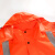 海斯迪克 分体式雨衣雨裤 300D套装加厚牛津布防暴雨水反光雨衣HKsq-343 荧光橙 3XL 