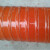 鸣固 ZJ6041耐高温风管 高温硫化管 红色高温矽胶风管 耐温-70℃-+300℃（4米1条）51mm