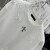 QKIKQ春秋欧洲站潮牌新款长袖卫衣克羅心十字架贴布刺绣男女同 黑色 2XL