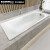 卡德维（Kaldewei） 德国进口钢瓷釉浴缸 嵌入式家用成人浴缸配进口花洒淋浴套装 3系+10cm手持花洒套装 1.7m