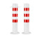 冷轧钢警示柱 颜色 红白 高度 500mm 管径 114mm