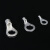 定制适用欧式OT1-4冷压端子1.5 2.5-3 5 6 8 10 圆型裸铜线鼻子焊口接线耳 OT1.5-5 100个 1.5平分线-5MM孔