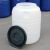 龙程立式圆形水桶桶带盖吹塑大号储水罐洗车桶水塔密封发酵桶定制 400L立式塑料圆形吨桶