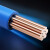 正泰(CHNT)电线电缆ZR-BVR2.5平方电源线阻燃铜芯多芯铜线多股家装软线蓝色 100米