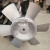 适用于HTF消防高温排烟风机叶轮叶片 钢制扇叶碳钢风叶 风机配件 3.5#(直径350mm)