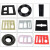 普力捷  60度黑色EVA泡棉材料cos道具模型制作eva泡沫板包装内衬盒定制 1米*0.5米*5毫米【60度黑色】