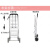 铝合金购物车手推买菜小拉车可折叠便携爬楼梯拉杆不锈钢 加粗 2轮小号轴承轮
