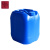 工创优品 加厚塑料桶堆码桶方形废液存储桶耐酸碱油桶化工桶 蓝色25L 特厚款