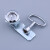 晶飞定制 MS705不锈钢三角锁  工业机柜不锈钢/四角锁 /三角锁/一字锁配电柜门锁 三角锁+钥匙