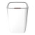 兰诗（LAUTEE）LK1010 智能感应垃圾桶带盖纸篓夹缝卫生桶 11L米白色方形电池款