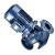 立式管道循环泵 流量6.3m3/h扬程80m额定功率7.5KW配管口径DN40	台