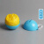 MOREYUN 成人儿童便携式一次性雨衣球 深蓝色 均码 5个装 