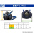SHIGEMATSU日本重松制作所TW02S 防毒面具 防尘口罩 工业防粉尘电焊煤矿装修喷漆防农药化工消毒用 02S主体+T/OV防有机气体1对+R2活性碳2片