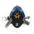 3M  HF-52 防尘面具工业防粉尘 水泥灰尘打磨防护面罩 3200升级版 硅胶材质 3M原装 1个
