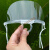 簌禧40塑料透明口罩餐饮口罩酒店餐厅厨房厨师口罩防雾防口水飞沫口罩 透明口罩 30只