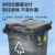 地球卫士 户外垃圾桶60L脚踏加厚环保全新料环卫垃圾桶带盖 工业小区物业饭店酒店户外垃圾桶绿色