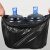 加品惠 平口式垃圾袋75*90cm商用塑料袋子垃圾桶清洁袋50只黑色GY-3053