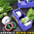 超市捆扎机捆菜膜机蔬菜水果捆菜机扎口机胶带打包机扎带机捆扎机 多功能捆菜机绿色K17+1卷膜