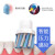 欧乐B（Oral-B）欧乐b电动牙刷成人情侣礼物3D声波旋转式充电式牙刷P2000 P2000温柔护龈雅致白（标配刷头*2）