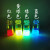 CPPO荧光染料双草酸酯化学发光 四色套装 无反应液 科学实验 绿色
