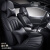 汽车坐垫2018新款T600众泰Z300 Z700 X5 SR9X7专用皮革座套  专车定制酒红色豪华版