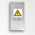 有电危险警示贴小心当心触电标识安全生产用电配电箱闪电标志警告 PP贴纸黄底有电危险 CD-4 15x20cm