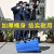 南京苏州垃圾分类垃圾桶带盖大号商用240L升公共场合小区户外环卫 240L-B带轮桶 蓝色-其他垃圾【苏州版】