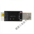 定制 USB转TTL CH340模块STC单片机线刷机板USB转串口 黑色CH340G USB转TTL板