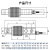 悬臂式波纹管称重传感器高精度压力测力重量感应器皮带秤Z6FD 0-10KG